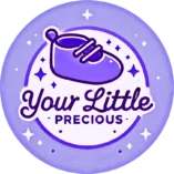 image consisting the website name with a baby shoe.